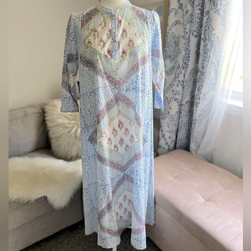 Joshi tunic dress handcrafted in India